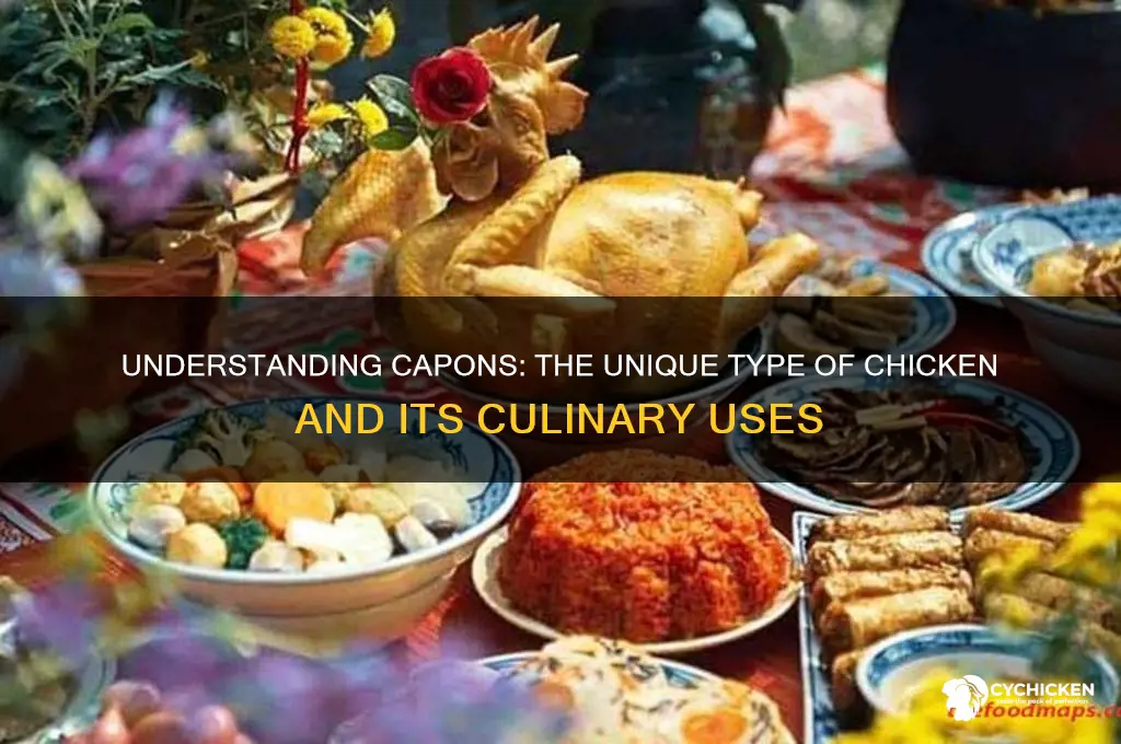 what type of chicken is a capon