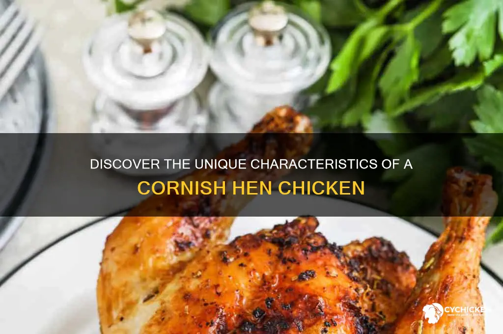 what type of chicken is a cornish hen