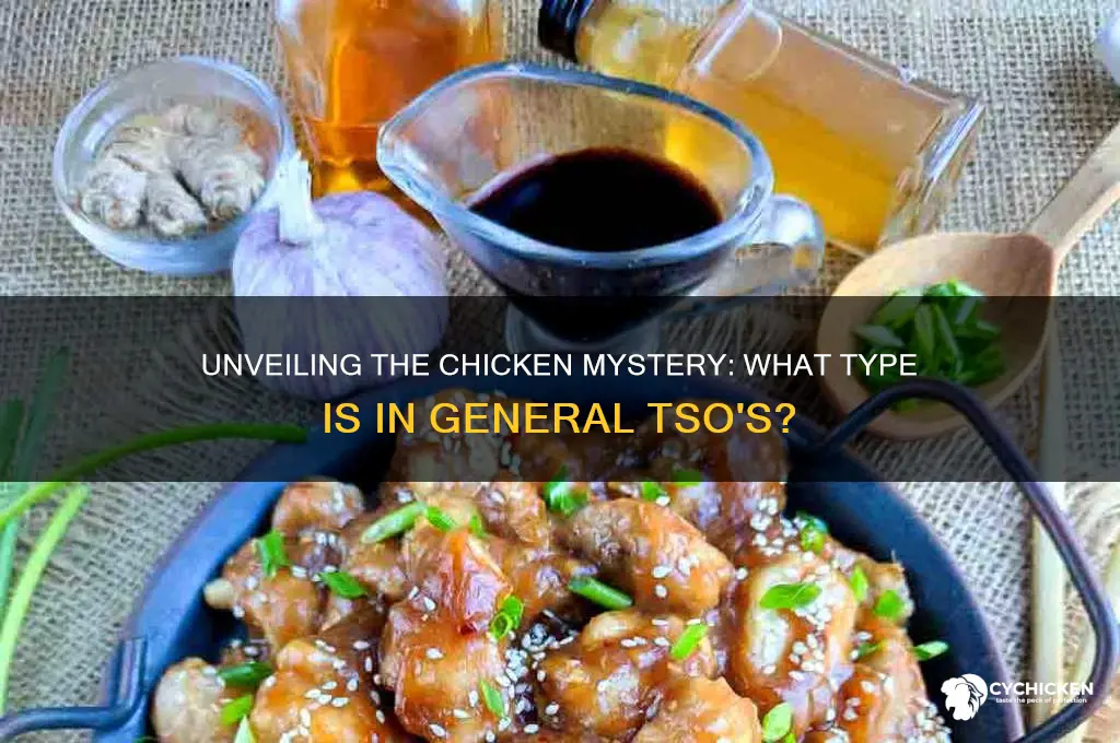 what type of chicken is general tso