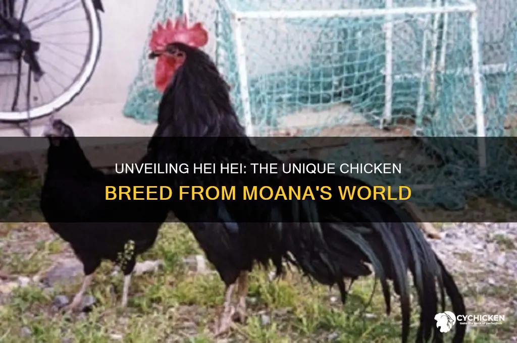 what type of chicken is hei hei