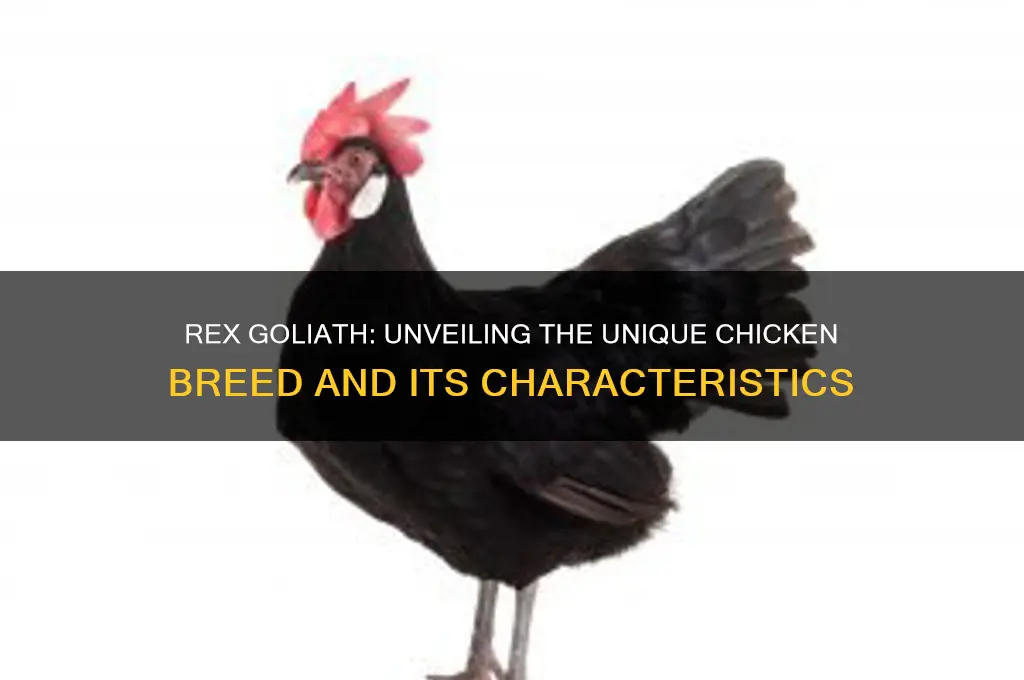 what type of chicken is rex goliath