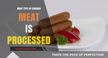 Understanding Processed Chicken Meat: Types, Uses, and Production Methods
