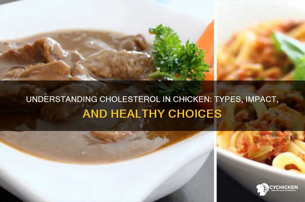 what type of cholesterol is in chicken