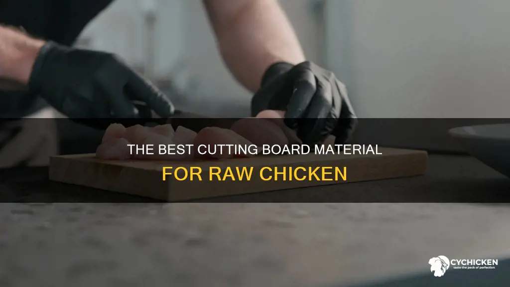 what type of cutting board is best for raw chicken