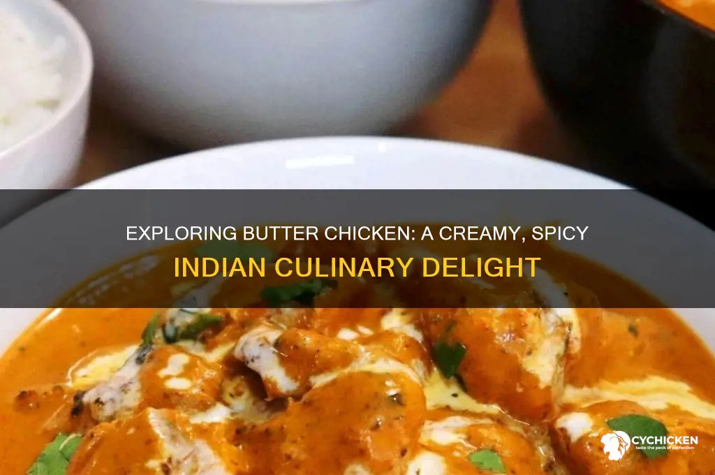 what type of food is butter chicken