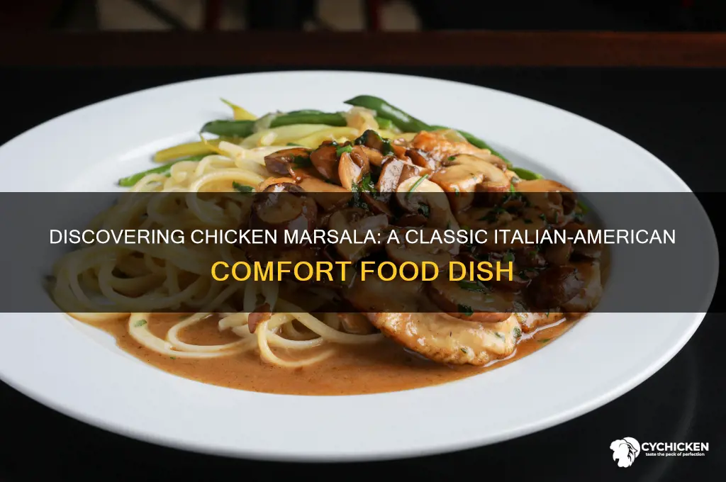what type of food is chicken marsala