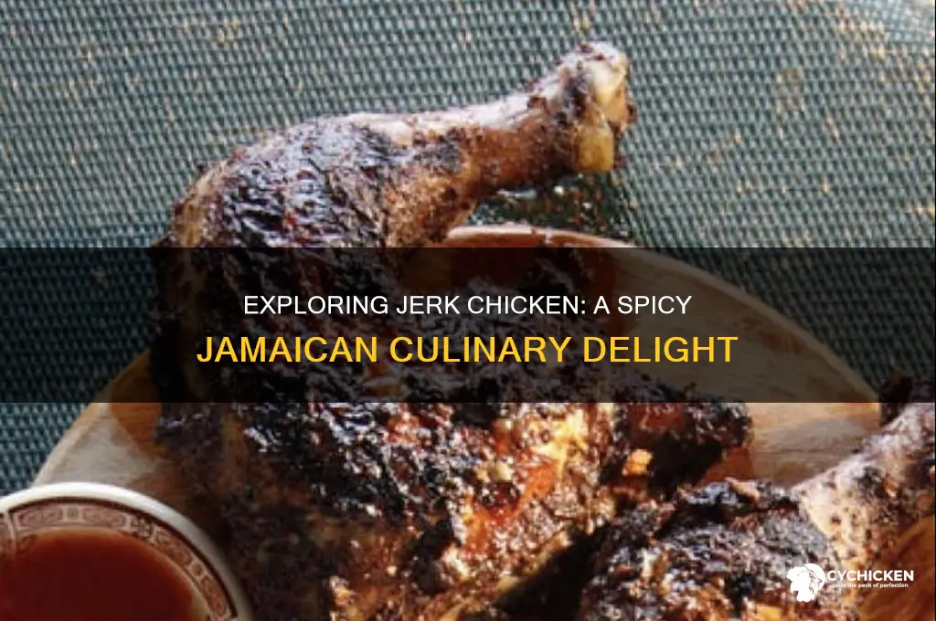what type of food is jerk chicken