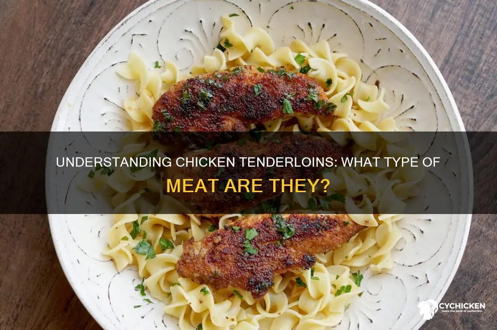 what type of meat are chicken tenderloins