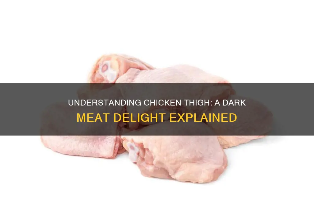 what type of meat is chicken thigh