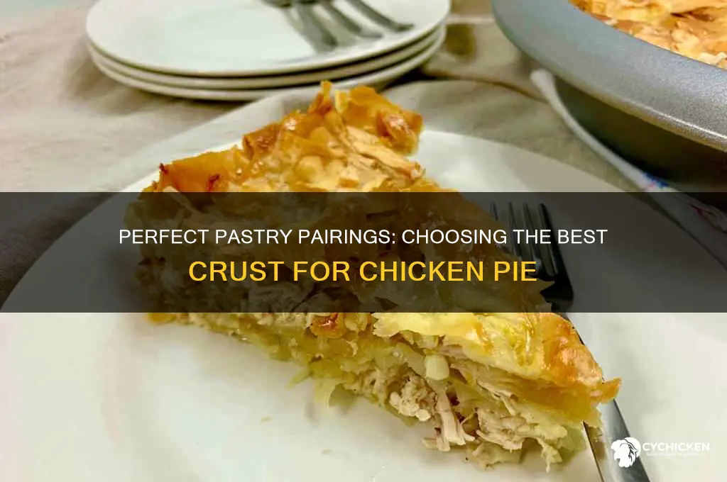 what type of pastry for chicken pie