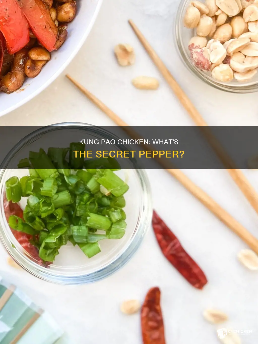 what type of pepper is in kung pao chicken