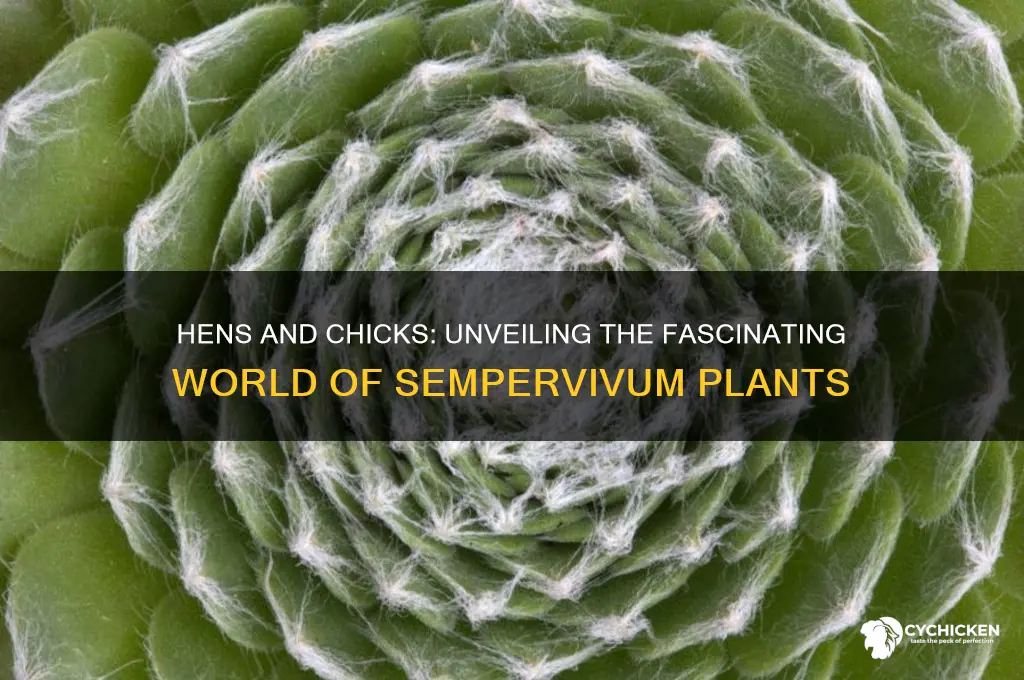 what type of plant is hens and chicks