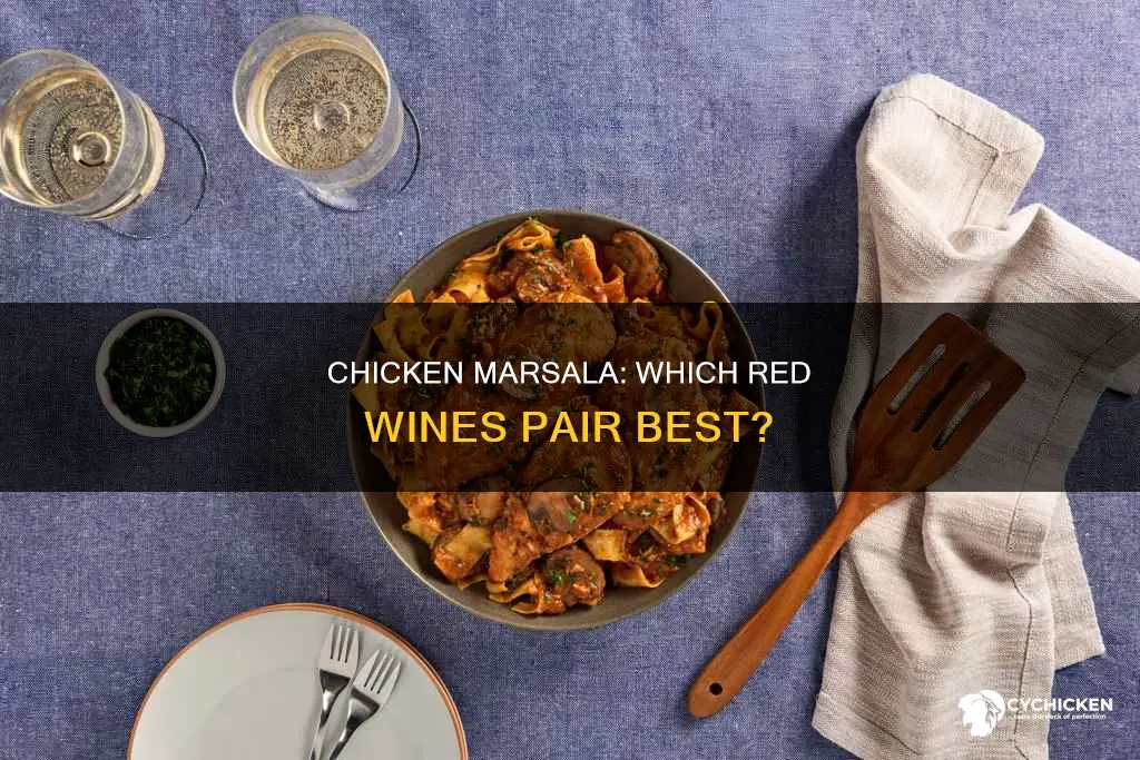 what type of red wine goes with chicken marsala