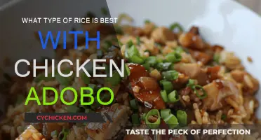 The Perfect Rice for Chicken Adobo: A Guide