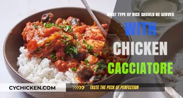 Perfect Pairing: Which Rice Complements Chicken Cacciatore Best?