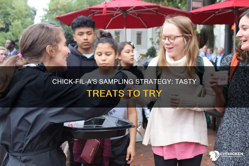 what type of samples does chick a fillet give away