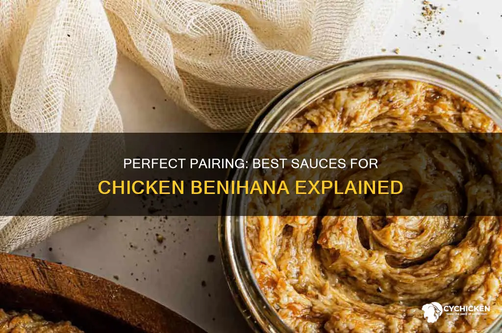 what type of sauce goes on chicken benihana