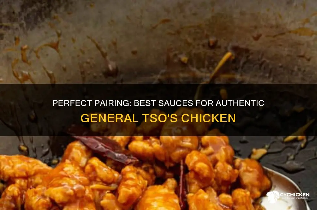 what type of sauce goeson gernal tso chicken