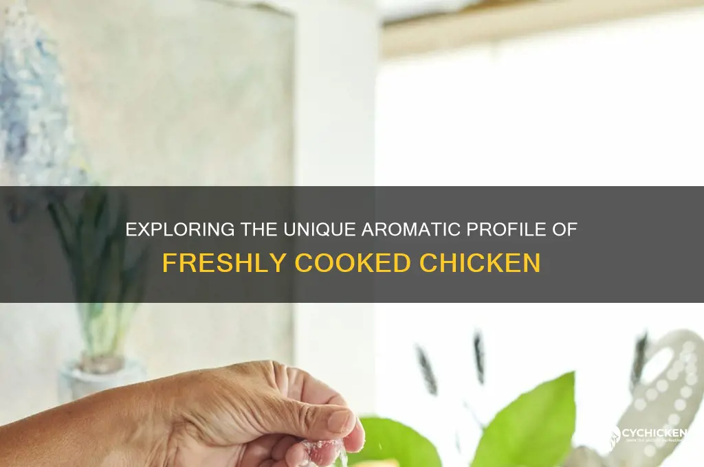 what type of smell does chicken have