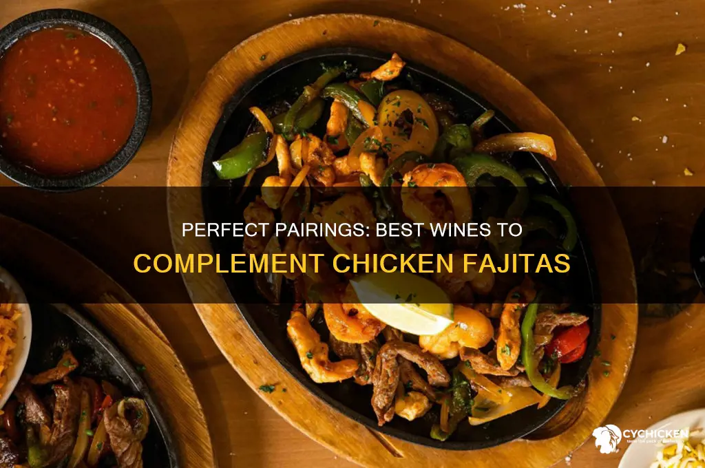 what type of wine goes with chicken fajitas