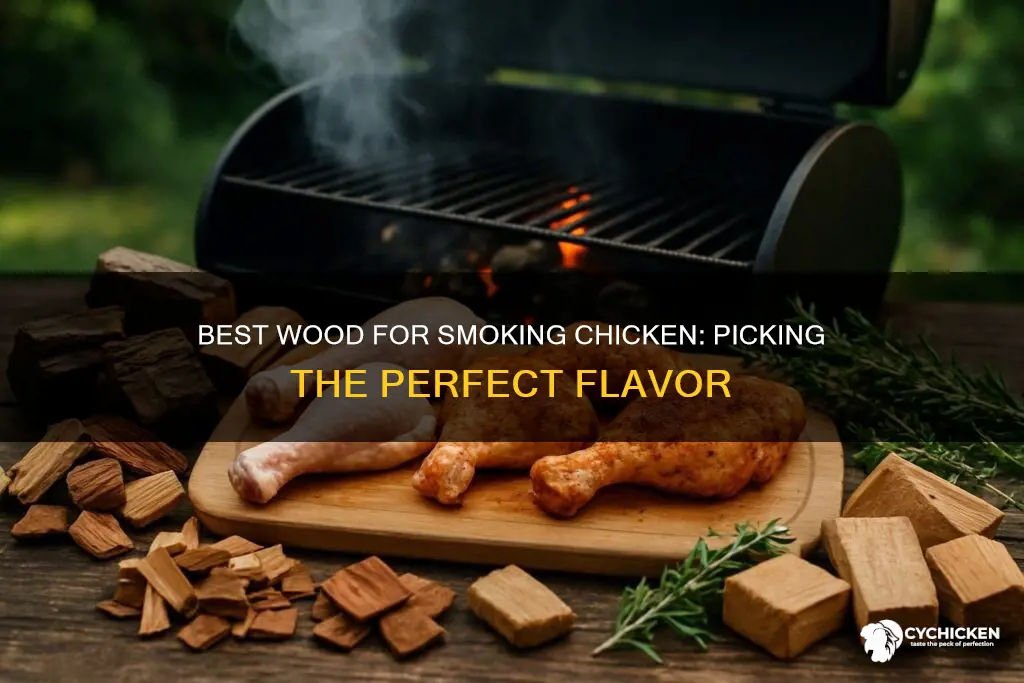 what type of wood is best for smoking chicken