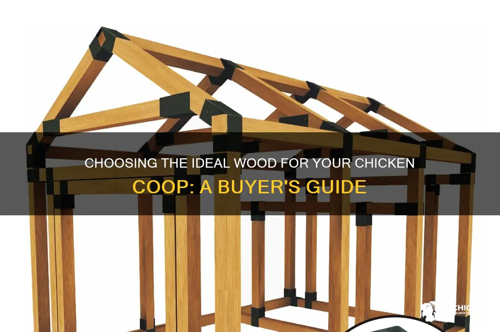 what type of wood is best when buying chicken coop