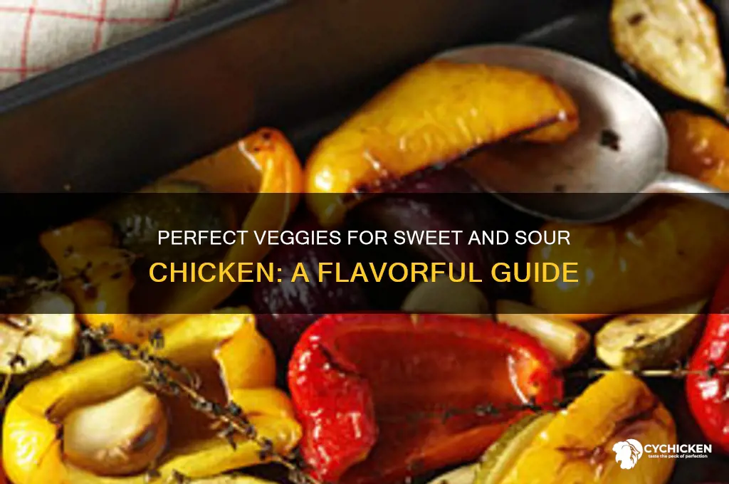 what veg goes in sweet and sour chicken