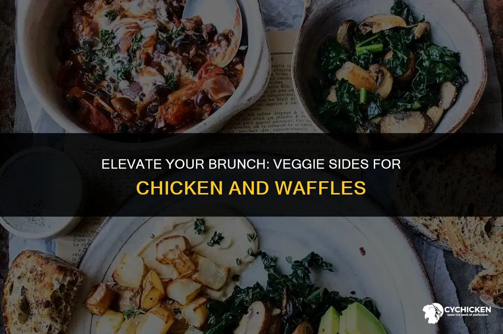 what veg to serve with chicken and waffles