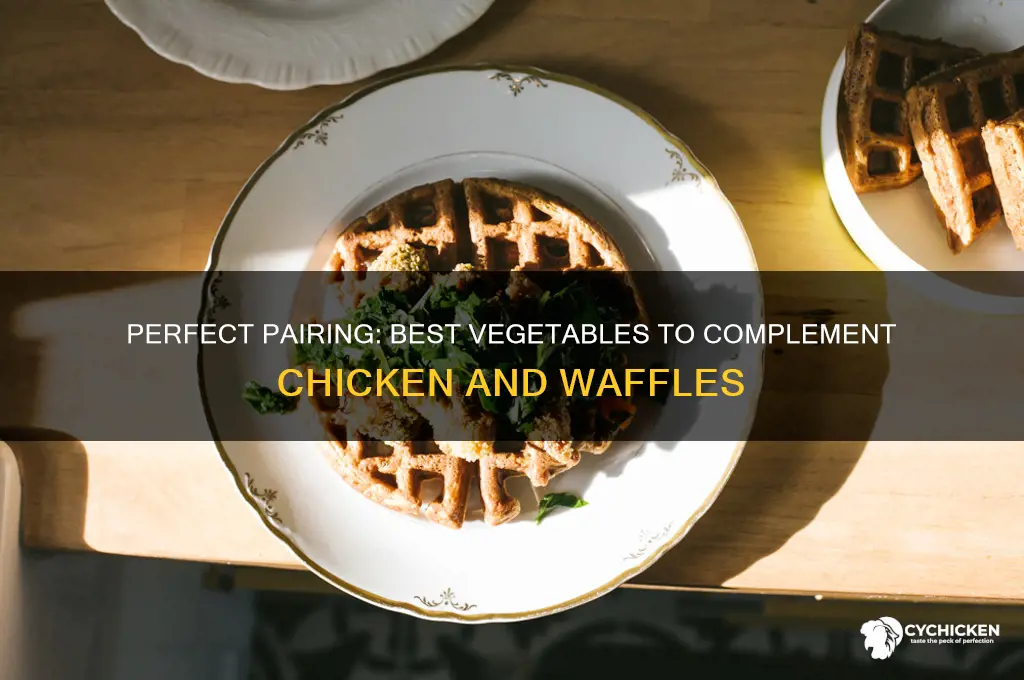 what vegatable goes with chicken and waffles