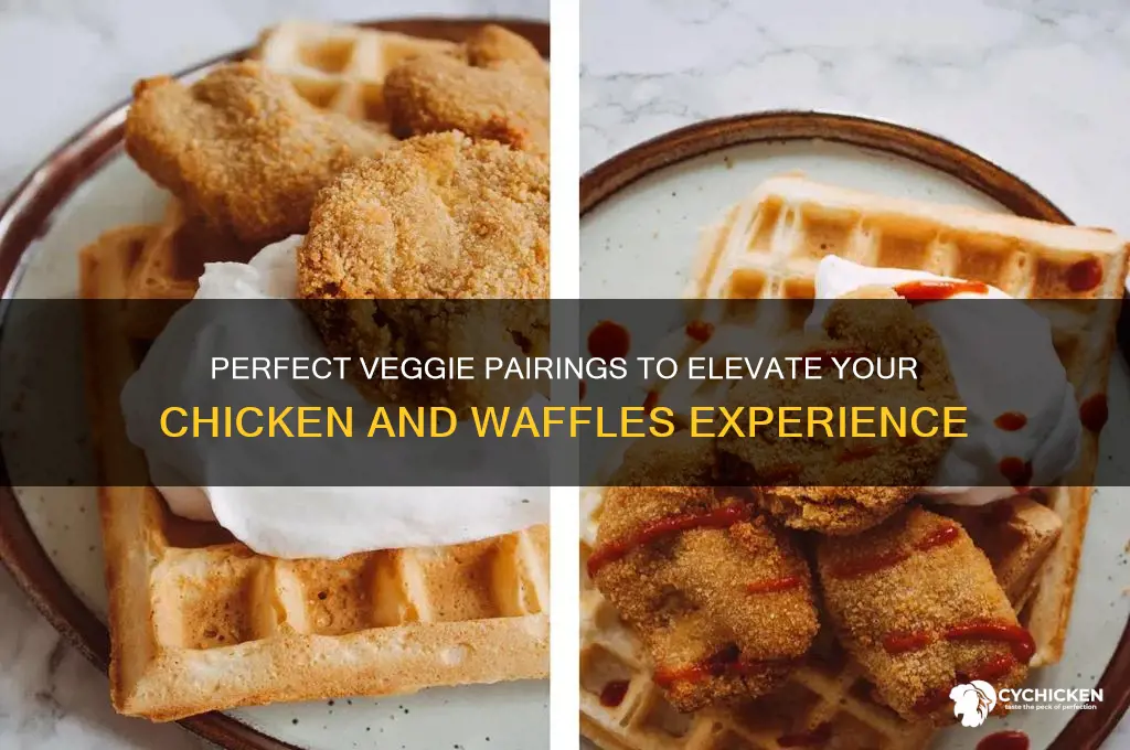 what vegatables go with chicken and waffles