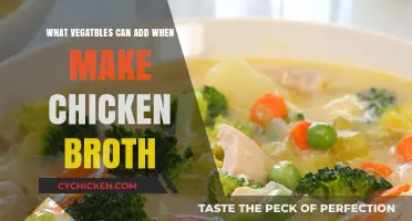 Enhance Your Chicken Broth: A Guide to Flavorful Vegetables