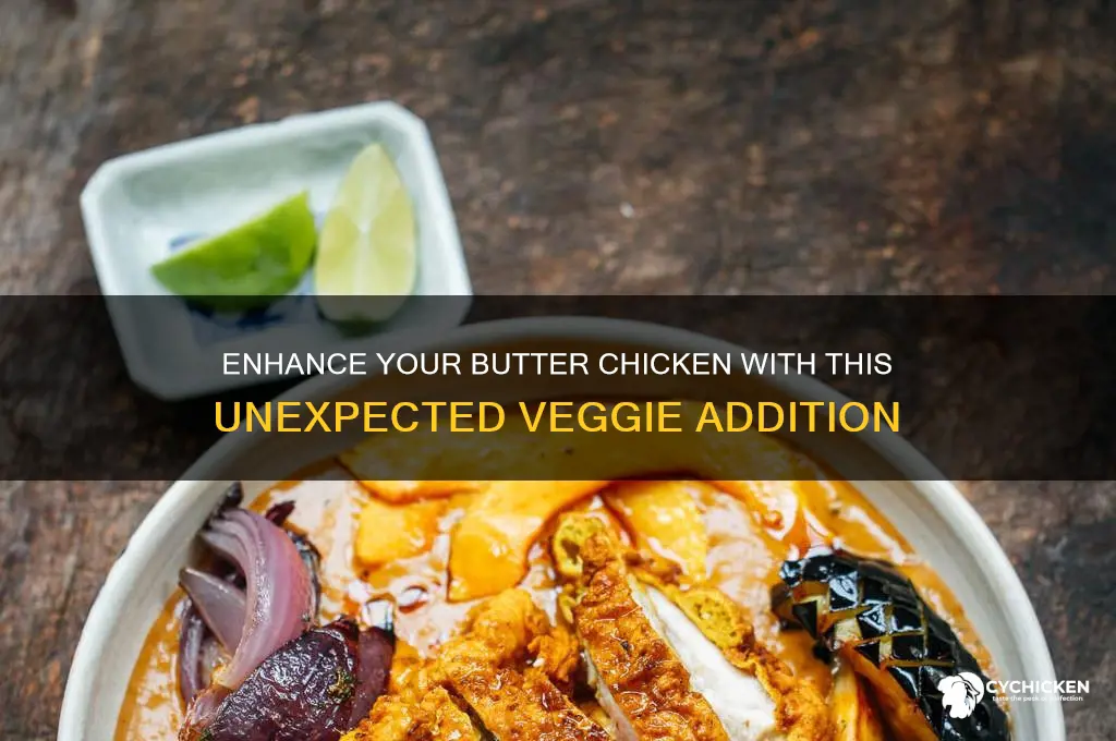 what vegetable could you add to butter chicken