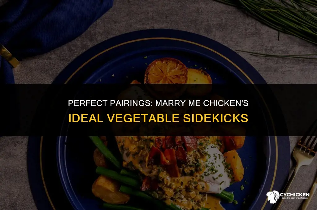 what vegetable do you serve with marry me chicken