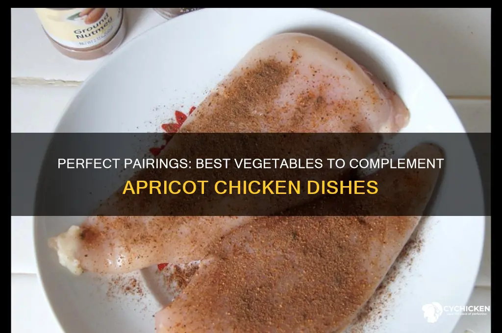 what vegetable goes well with apricot chicken