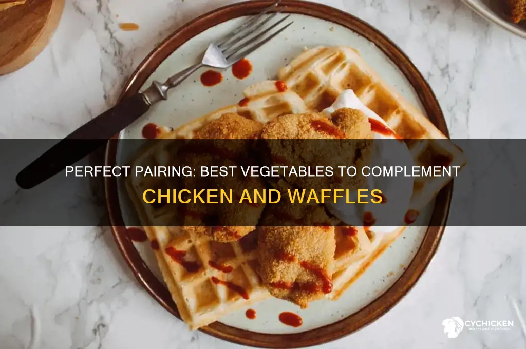 what vegetable goes well with chicken and waffles