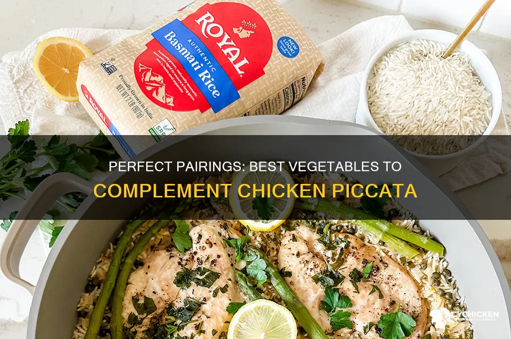 what vegetable goes well with chicken piccata