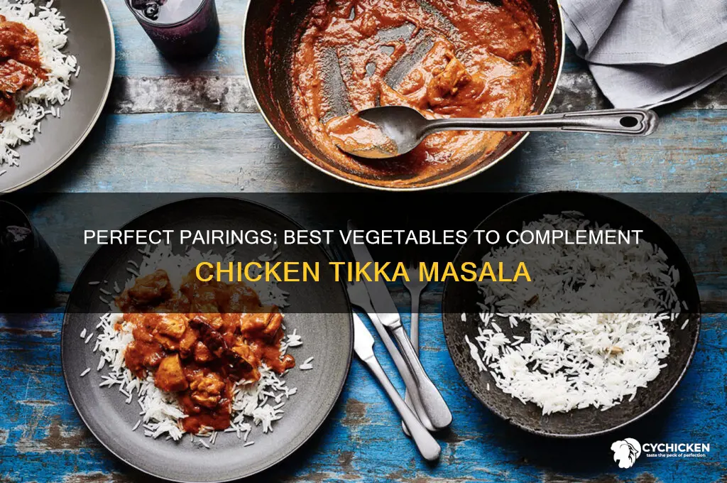 what vegetable goes well with chicken tikka masala