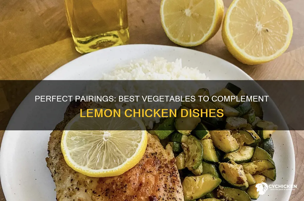 what vegetable goes well with lemon chicken