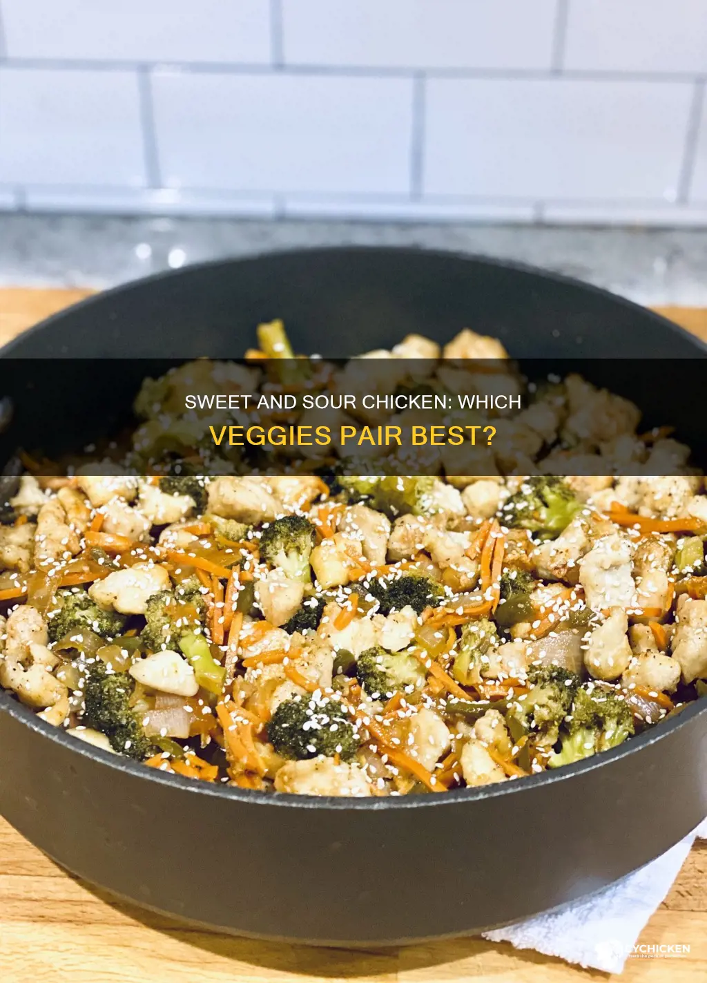 what vegetable goes well with sweet and sour chicken