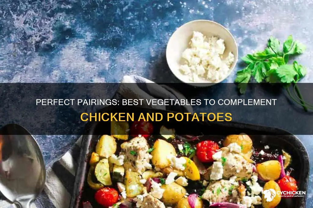what vegetable goes with chicken and potatoes