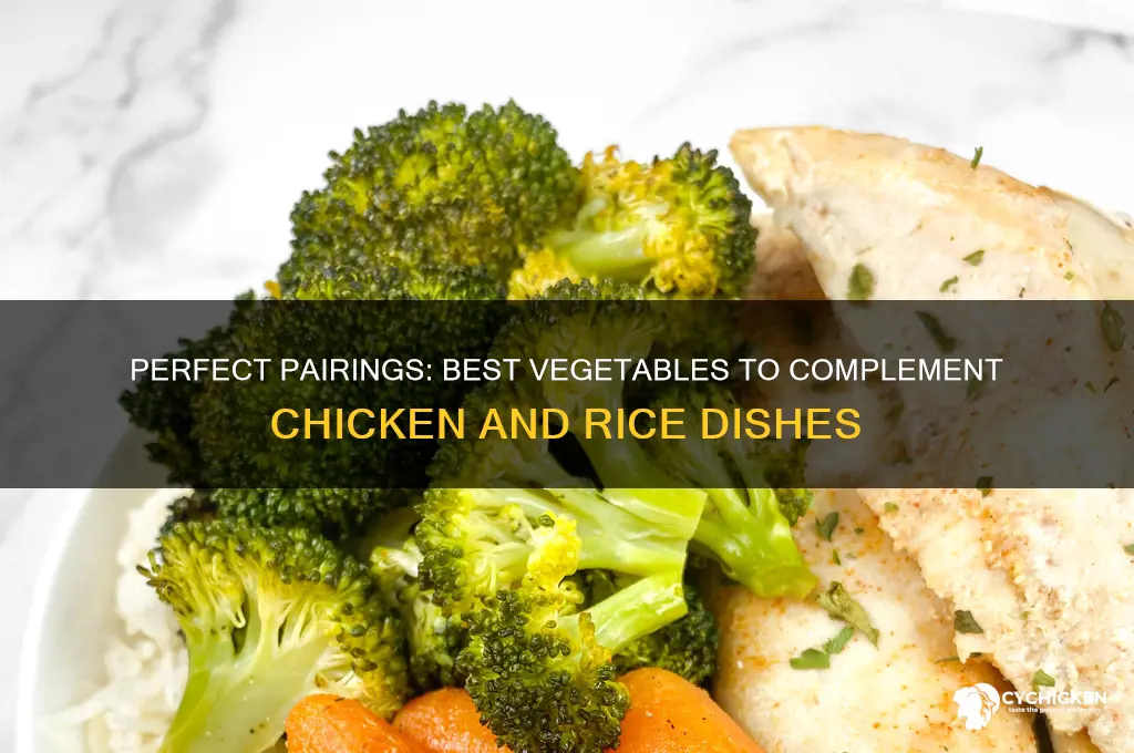 what vegetable goes with chicken and rice