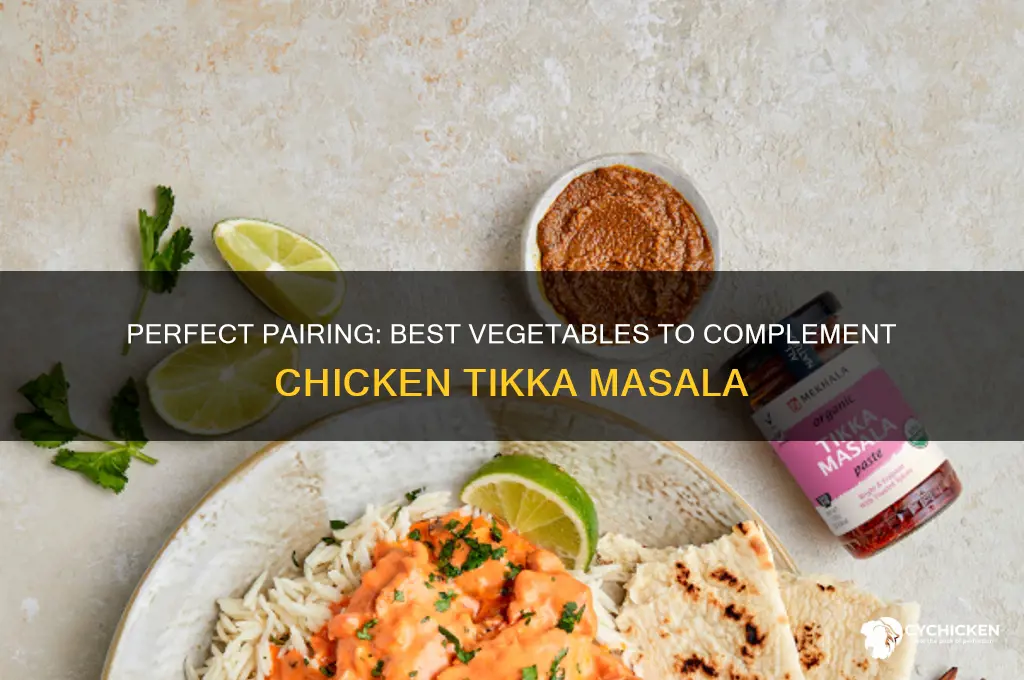 what vegetable goes with chicken tikka masala
