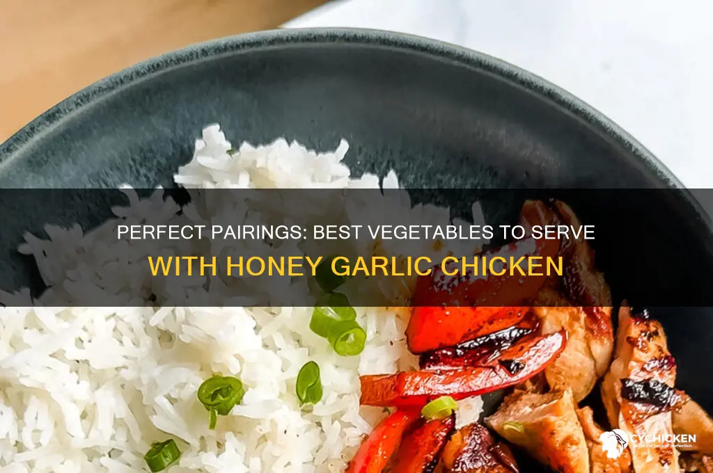 what vegetable goes with honey garlic chicken