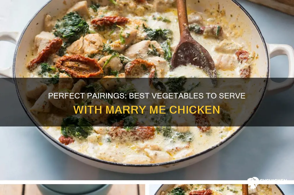what vegetable goes with marry me chicken