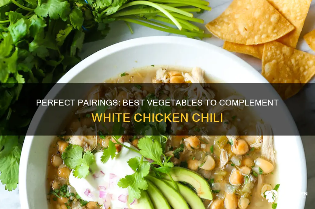 what vegetable goes with white chicken chili