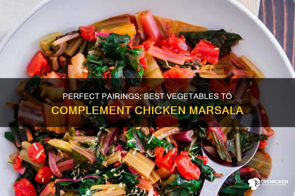 what vegetable pairs well with chicken marsala