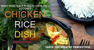 Coconut Chicken Rice: Which Veggie Companion?