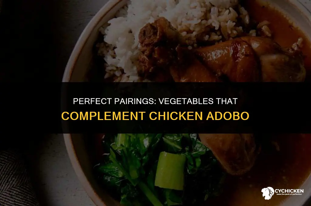 what vegetable to serve with chicken adobo