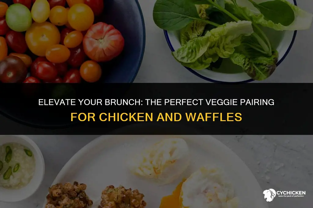 what vegetable to serve with chicken and waffles