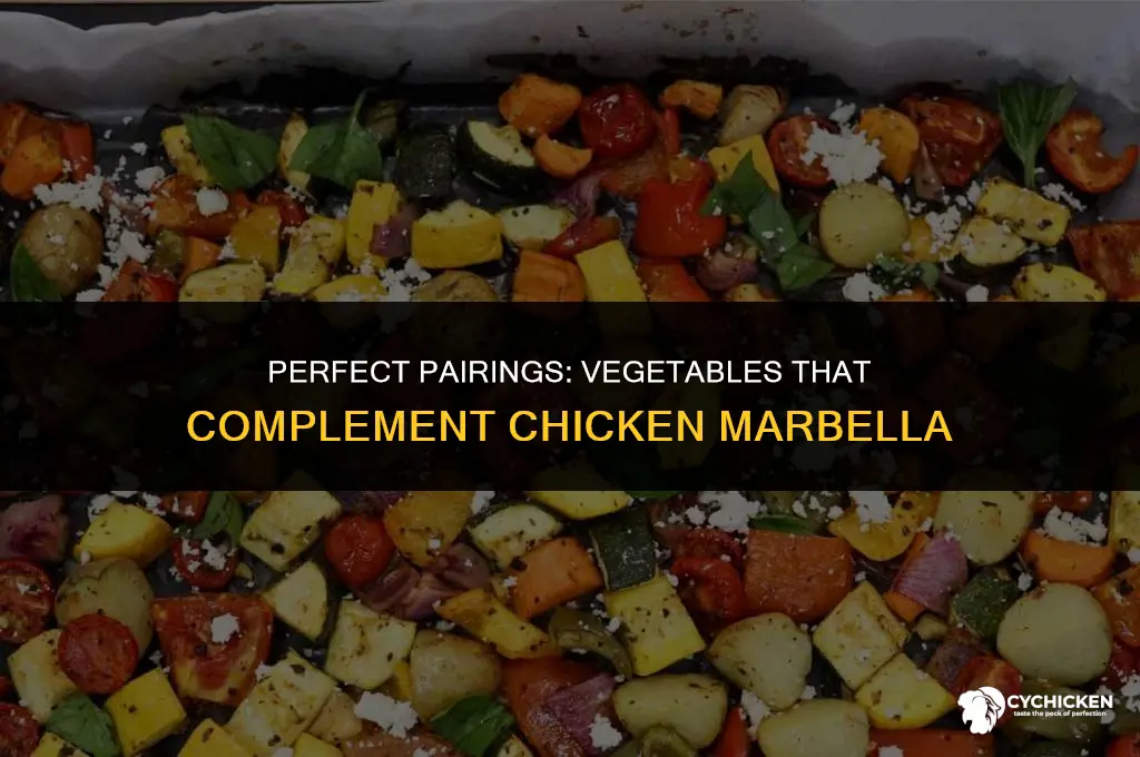 what vegetable to serve with chicken marbella